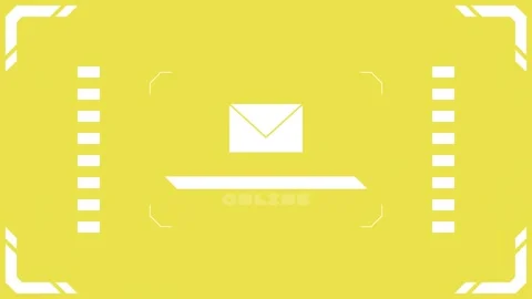 Virtual connection mail Transitions. 1080p - 30 fps - Alpha Channel (7) Stock Footage 256104323