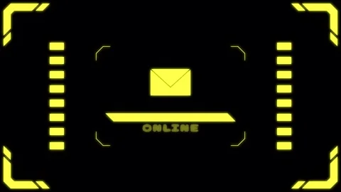 Virtual connection neon mail Transitions. 1080p - 30 fps - Alpha Channel (1) Stock Footage 274155367