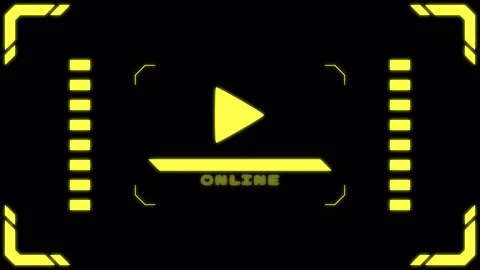 Virtual connection neon play Transitions. 1080p - 30 fps - Alpha Channel (1) Stock Footage 274155093