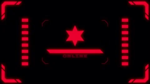 Virtual connection neon star2 Transitions. 1080p - 30 fps - Alpha Channel (7 Stock Footage 274162464
