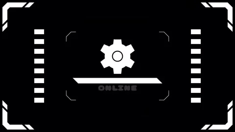 Virtual connection option Transitions. 1080p - 30 fps - Alpha Channel (4) Stock Footage 256104350