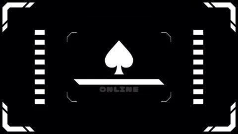 Virtual connection spade Transitions. 1080p - 30 fps - Alpha Channel (1) Stock Footage 256104599