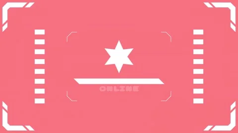 Virtual connection star2 Transitions. 1080p - 30 fps - Alpha Channel (6) Stock Footage 256104786