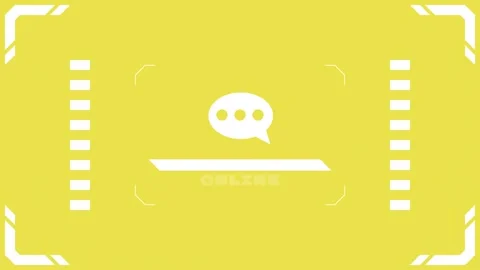 Virtual connection talk Transitions. 1080p - 30 fps - Alpha Channel (3) Stock Footage 256104816