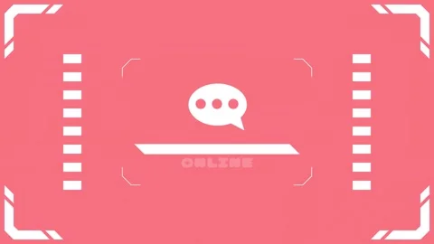 Virtual connection talk Transitions. 1080p - 30 fps - Alpha Channel (8) Stock Footage 256104828