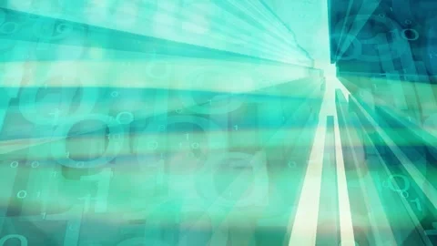 Virtual connectivity and cloud-based infrastructure facilitate global data Stock Footage 243192557