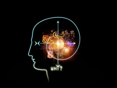 Virtual Consciousness 스톡 일러스트