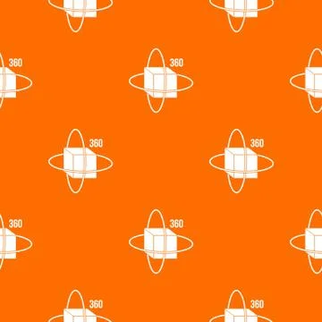 Virtual cube pattern seamless イラスト素材