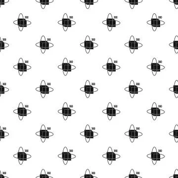 Virtual cube pattern vector 스톡 일러스트