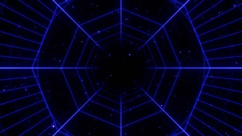 Virtual cyber tech infinite space background Stock Footage 311114122