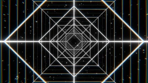 Virtual cyber tech infinite space background Stock Footage 311114123