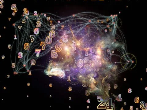 Virtual Data Cloud 스톡 일러스트