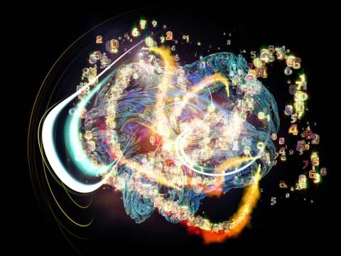 Virtual Design Element Illustrazione stock