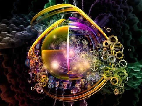 Virtual Design Element Stock Illustration