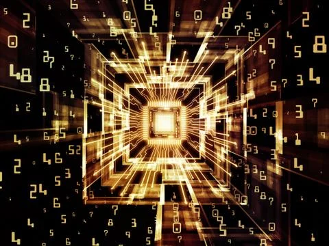 Virtual Digital Processor イラスト素材