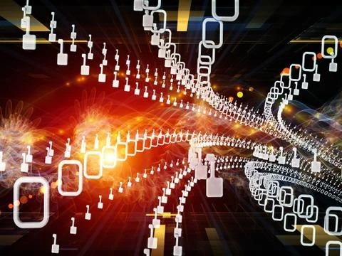 Virtual Directions Stock Illustration