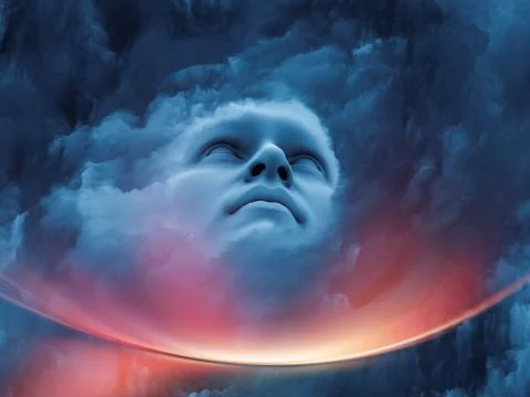 Virtual Dream Ilustración de archivo