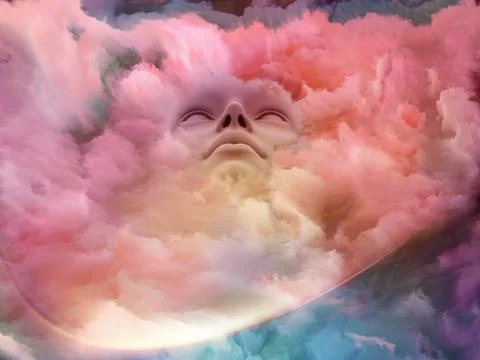 Virtual Dream 库存插图