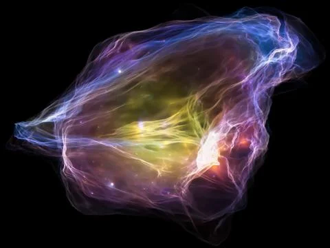 Virtual Dream Particle Stock Illustration