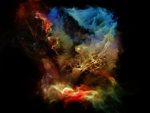 Virtual Dream Space Illustrazione stock