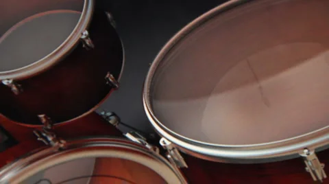 Virtual Drum Set (Floor Tom) Stock-Footage 2975705