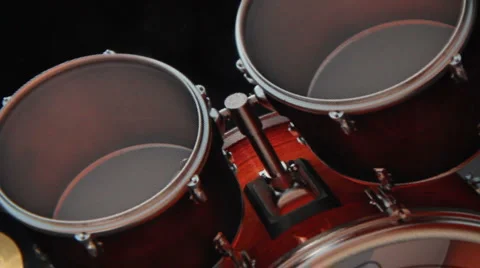 Virtual Drum Set (Tom-Tom) (v.2) Stock-Footage 2975808