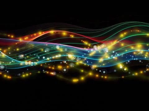 Virtual Dynamic Network 스톡 일러스트