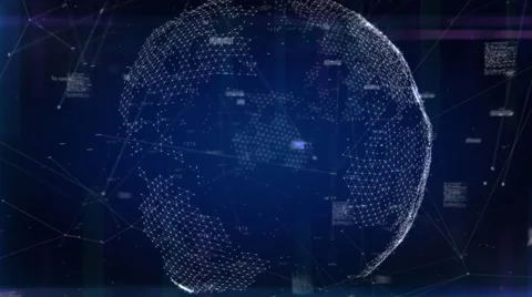 Virtual Earth. Stock Footage 62810821