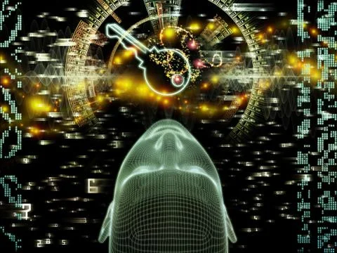 Virtual Encryption イラスト素材