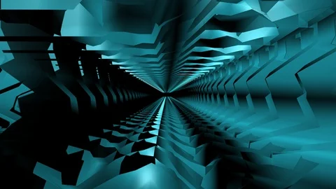 Virtual fantasy tunnel animation, futuri... | Stock Video | Pond5