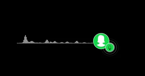 Virtual female character interview voice animation voice recording and podcast m Stock Footage 337518725