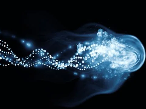 Virtual Forward Motion Stock Illustration