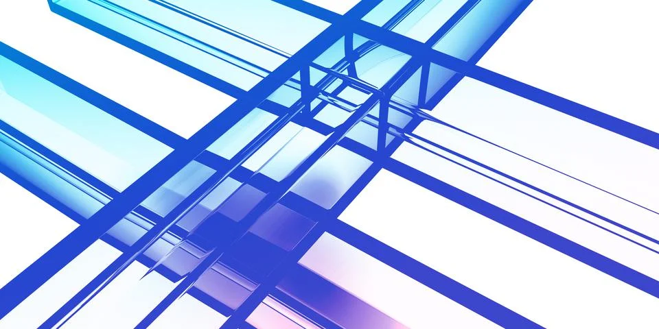 Virtual Framework Blueprints 스톡 일러스트
