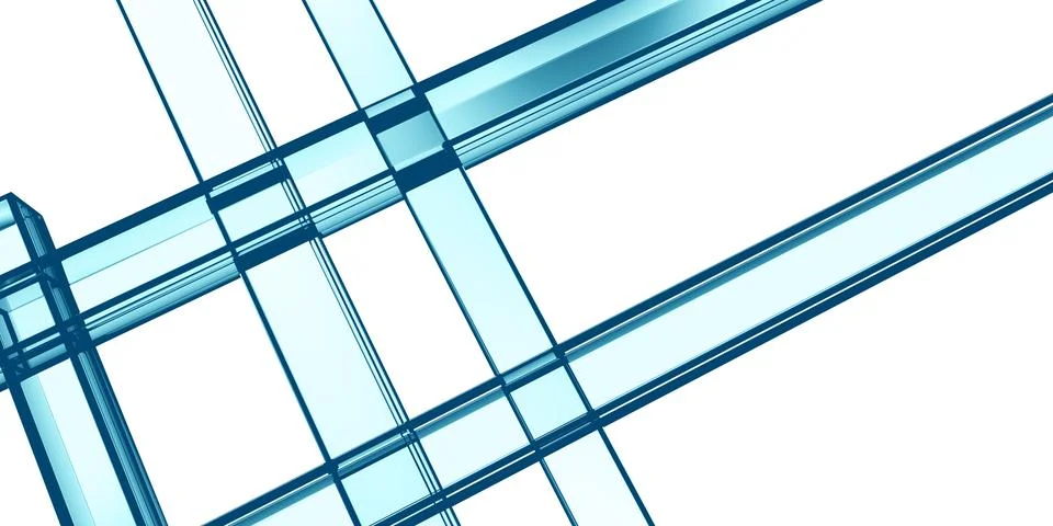 Virtual Framework Blueprints 스톡 일러스트