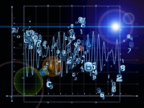 Virtual Geometry Stockillustratie