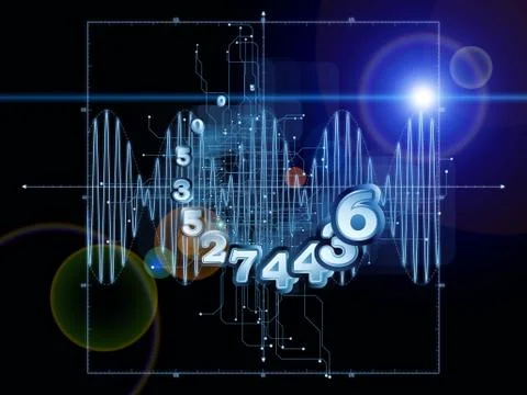 Virtual Geometry Stock Illustration