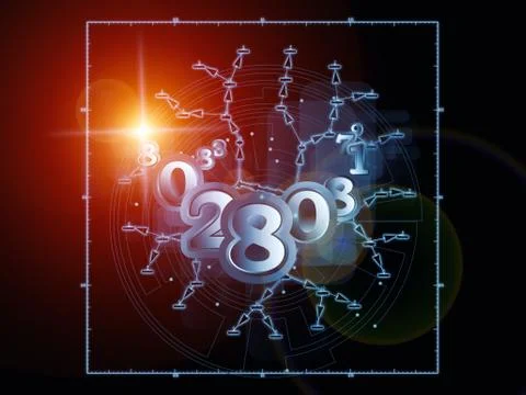 Virtual Geometry Stock Illustration