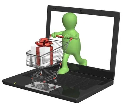 Virtual gift Stock Illustration