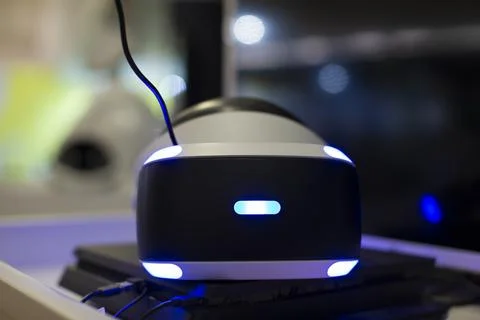 Virtual glasses for 3D viewing and games. Stock Photos