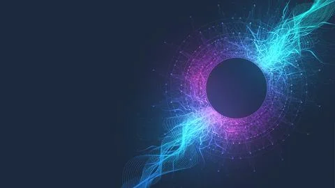 Virtual global internet connection metaverse with a new experience in metaverse Stock Illustration