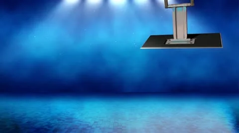 Virtual green screen studio11 Right Animated Monitor Stock Footage 21765785