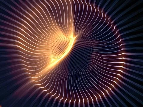 Virtual Grid Lines Illustrazione stock