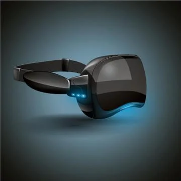 Virtual helmet Stock Illustration