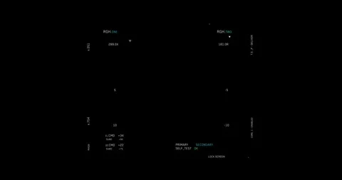 Virtual Hologram Dashboard Stock Footage 337700465