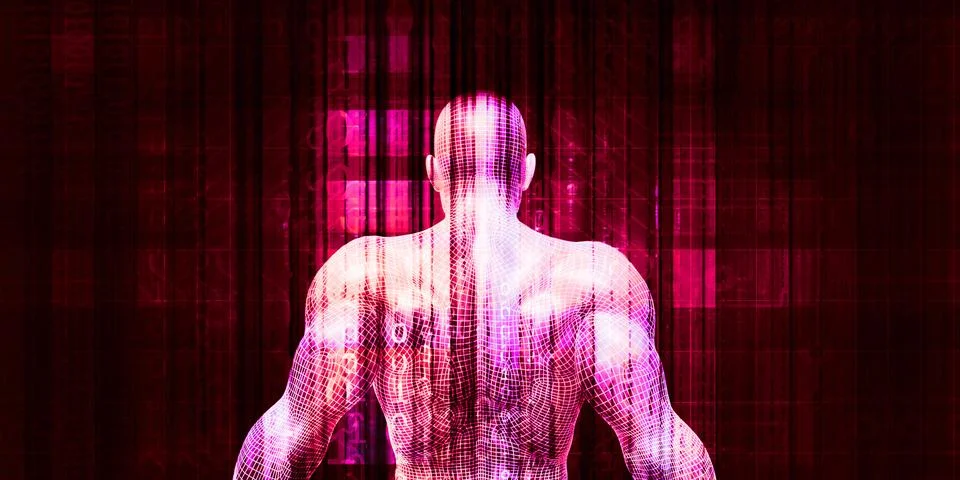 Virtual Identity In Technology Network Web Framework イラスト素材