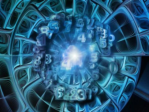 Virtual Infinity Stock Illustration