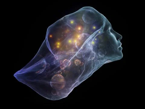 Virtual Intellect Stock Illustration