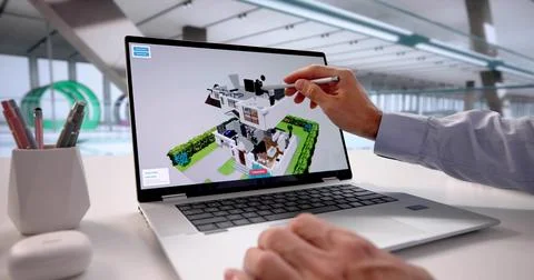 Virtual Interior Design Software To Remodel Houses In 3D Stock Photos