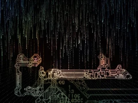 Virtual Key Code Stock Illustration