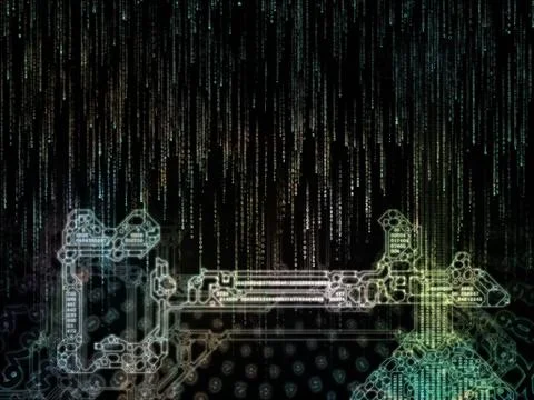 Virtual Key Code Stockillustratie